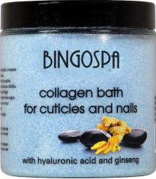  BingoSpa Kolagenowa kąpiel do dłoni, skórek i paznokci z kwasem hialuronowym i żeń-szeń BingoSpa