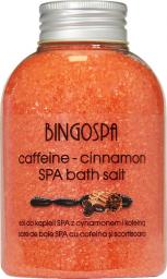  BingoSpa Sól do kąpieli SPA cynamon kofeina 600g