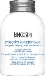  BingoSpa Spa&Beauty Mleczko kolagenowe do kąpieli z biotyną i proteinami jedwabiu 500ml