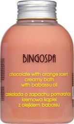  BingoSpa Płyn do kąpieli Czekolada o zapachu pomarańczy z olejkiem babassu 500ml