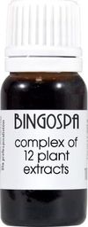 BingoSpa Włosy Słabe Wypadające Kompleks 12 ekstraktów roślinnych BingoSpa 10ml