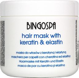  BingoSpa Maska do włosów keratyna z elastyną BingoSpa