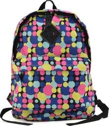  BAGINC Plecak szkolny Colorful Dots niebieski