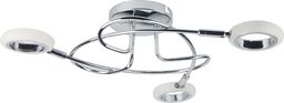 Lampa sufitowa Candellux Chromowana lampa przysufitowa ledowa do salonu Candellux AURELION 98-65582 (98-65582) - 21266