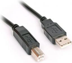 Kabel USB Omega USB-A - USB-B 5 m Czarny (40065)