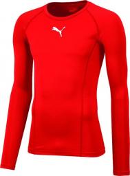  Puma Koszulka męska Liga Baselayer Tee czerwona r. S (655920-01)
