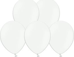  Party Deco Balony lateksowe pastelowe białe - duże - 10 szt. uniwersalny