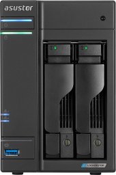 Serwer plików Asustor Lockerstor 2 (AS6602T) / 2x 1 TB HDD / 1 RAID