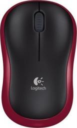 Mysz Logitech M185 Czerwona (910-002240)