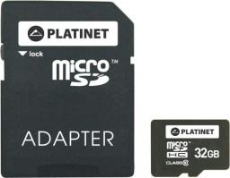 Karta Platinet MicroSDHC 32 GB Class 10  (41843)