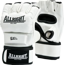  Allright RĘKAWICE MMA PRO PU r.L białe