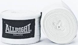  Bushido Bandaż bokserski Allright 4,2m biały