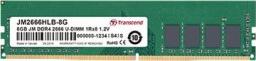 Pamięć Transcend JetRam, DDR4, 8 GB, 2666MHz, CL19 (JM2666HLG-8G)