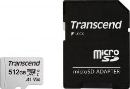 Karta Transcend 300S MicroSDXC 512 GB Class 10 UHS-I/U3  (TS512GUSD300S-A)