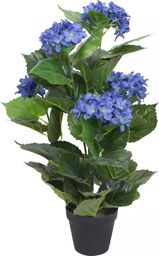  vidaXL VidaXL Sztuczna hortensja z doniczką, 60 cm, niebieska (244439) - 8781