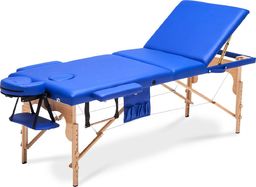 Bodyfit Stół, łóżko do masażu 3-segmentowe drewniane XXL uniwersalny (581)