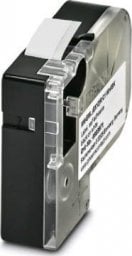  Phoenix Contact Etykieta termiczna ciągła w kasecie biała z czarnym nadrukiem 12mm MM-EML (EX12)R C1 WH/BK do drukarki THERMOFOX 0803971