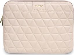 Etui na tablet Guess Guess Sleeve GUCS13QLPK 13 różowy /pink Quilted uniwersalny