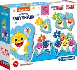  Clementoni Puzzle Moje Pierwsze Puzzle Baby Shark (20828)
