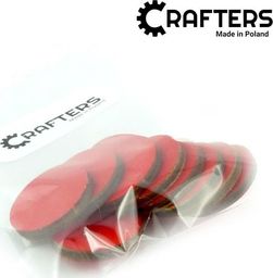  Crafters Crafters: Znaczniki drewniane - Czerwone (10)