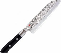  Kasumi KASUMI Nóż Santoku kuty VG10 HM dł. 18 cm młotkowany uniwersalny