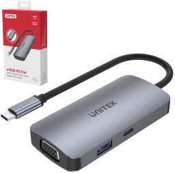 Stacja/replikator Unitek P5 Trio USB-C (D1051A)