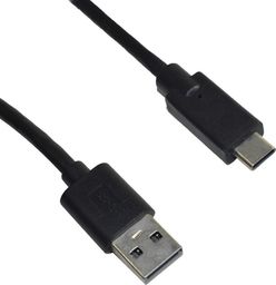 Kabel USB Msonic USB-A - USB-C 1 m Czarny (MLU536)