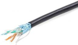  Gembird kabel instal. żelowany FTP, 4x2, kat.5e, drut 305m (zewnętrzny/outdoor) (FPC-5051GE-SO-OUT)