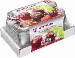 Westmark Westmark, zestaw 6 słoików z nakrętkami, 6x191ml