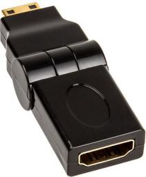 Adapter AV InLine HDMI Mini - HDMI czarny (17690M)