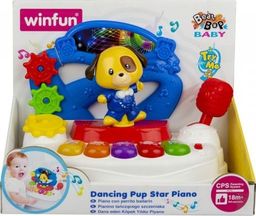 Smily Play Pianinko tańczącego szczeniaczka białe