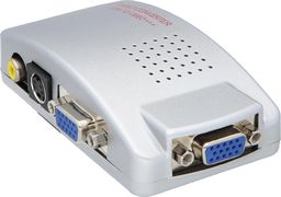 Adapter AV Pawonik Composite Video - S-Video - D-Sub (VGA) biały (168)