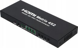 Pawonik MATRIX SWITCH SPLITTER MATRYCA HDMI 4x2 ULTRAHD 4K