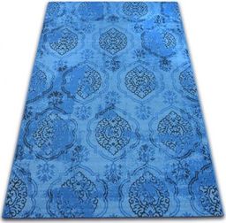  Dywany Łuszczów Dywan Vintage 22213/473 niebieski klasyczny, 200x290 cm
