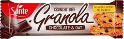 Sante Baton Granola Crunchy Bar w czekoladzie SANTE 40g - 24 sztuk karton
