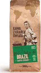 Kawa ziarnista Vaspiatta Z Krańca Świata Martyna Wojciechowska Brazil Santos 1 kg 