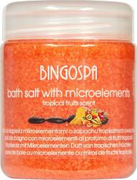  BingoSpa Sól do kąpieli Tropical Fruits z mikroelementami 550g (796)