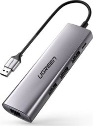 HUB USB Ugreen CM266 1x RJ-45  + 3x USB-A 3.0 (UGR443)