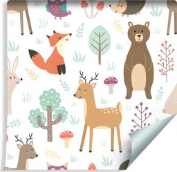  Muralo Tapeta Dla Dzieci - Leśne Zwierzątka