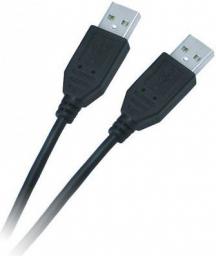 Kabel USB Libox USB-A - USB-A 1.8 m Czarny (LB0013)