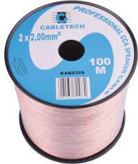 Przewód Cabletech Kabel gł. 2x2,0 100m (KAB0359) (cena za 1m)