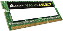 Pamięć do laptopa Corsair Value Select, SODIMM, DDR3L, 8 GB, 1600 MHz, CL11 (CMSO8GX3M1C1600C11)
