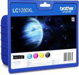 Tusz Brother tusz oryginalny Ink LC-1280XL Value Pack (LC1280XLVALBPDR)
