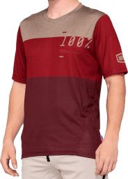  100% Koszulka męska Airmatic Jersey brick dark red r. XL