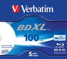 Verbatim BD-R 100 GB 4x 5 sztuk (43789)