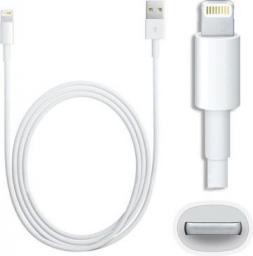 Kabel USB Foxconn USB-A - Lightning 1 m Biały (MD818ZM/A BULK)