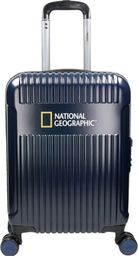 National Geographic Mała kabinowa walizka NATIONAL GEOGRAPHIC TRANSIT Granatowa uniwersalny