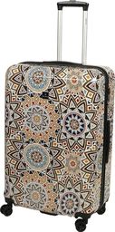 Saxoline Duża walizka SAXOLINE Mosaic Culture L 1452H0.71.10 uniwersalny