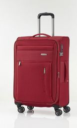 TRAVELITE Średnia walizka TRAVELITE CAPRI 89848-10 Czerwona uniwersalny