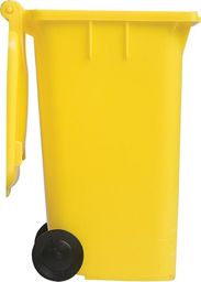  Upominkarnia Pojemnik na długopisy kontener na śmieci  Żółty 
